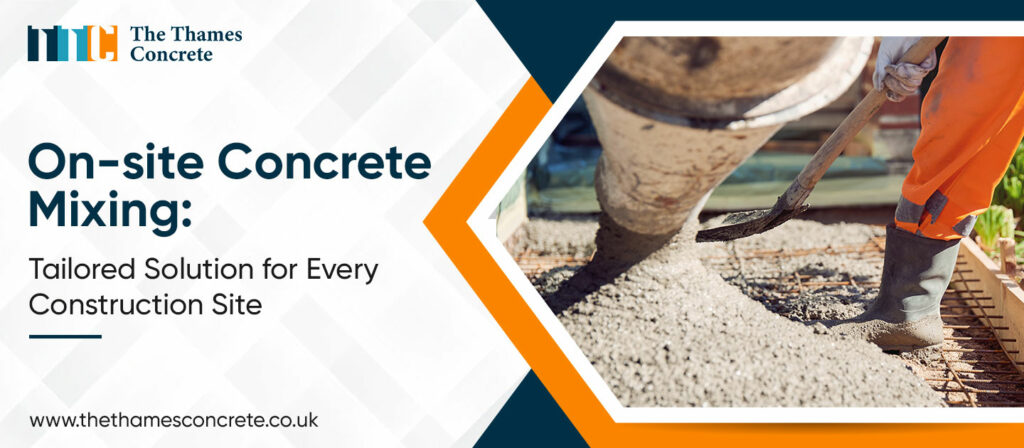 Onsite Concrete Mixing